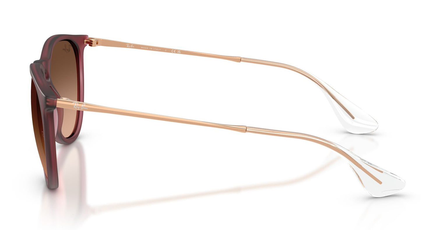 Ray-Ban 4171 Erika Rubber Violet Pink Brown Gradient RB4171 6815A5 (54)