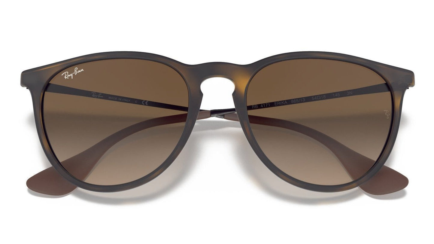 Ray-Ban Erika 4171 Rubber Havana Brown Gradient (RB4171 865/13)