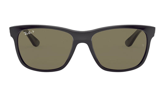 Ray-Ban 4181 Polarised Shiny Black Grey (4181 601/9A)