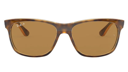 Ray-Ban 4181 Polarised Shiny Tort Brown (4181 710/83)