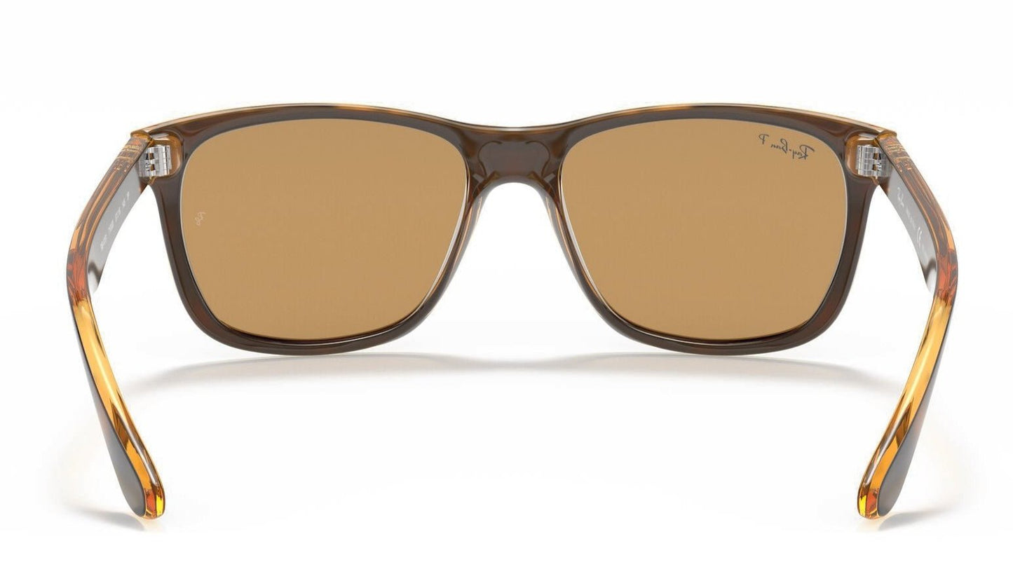 Ray-Ban 4181 Polarised Shiny Tort Brown (4181 710/83)