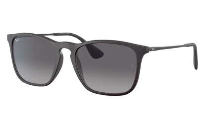 Ray-Ban Chris 4187 Rubber Black Grey Gradient (4187 622/8G)