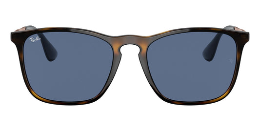 Ray-Ban 4187 Chris Havana Dark Blue RB4187 639080 (54)