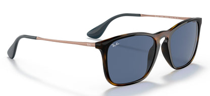 Ray-Ban 4187 Chris Havana Dark Blue RB4187 639080 (54)