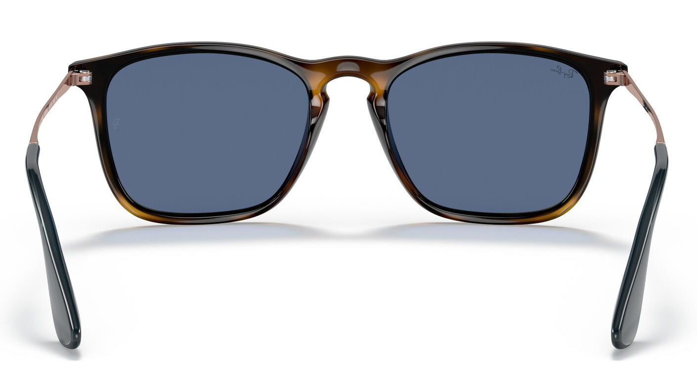 Ray-Ban 4187 Chris Havana Dark Blue RB4187 639080 (54)