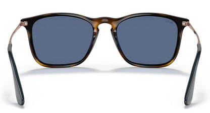 Ray-Ban 4187 Chris Havana Dark Blue RB4187 639080 (54)