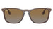 Ray-Ban Chris 4187 Polarised Transparent Brown Brown Gradient (4187 6593T5)