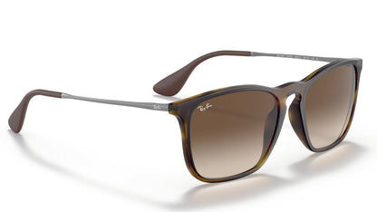 Ray-Ban Chris 4187 Rubber Havana Brown Gradient (4187 856/13)