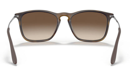 Ray-Ban Chris 4187 Rubber Havana Brown Gradient (4187 856/13)