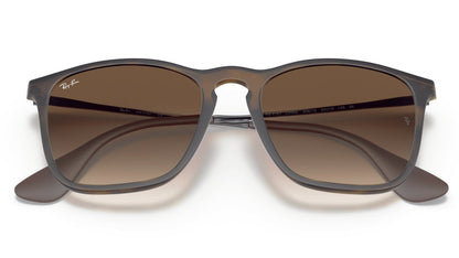 Ray-Ban Chris 4187 Rubber Havana Brown Gradient (4187 856/13)