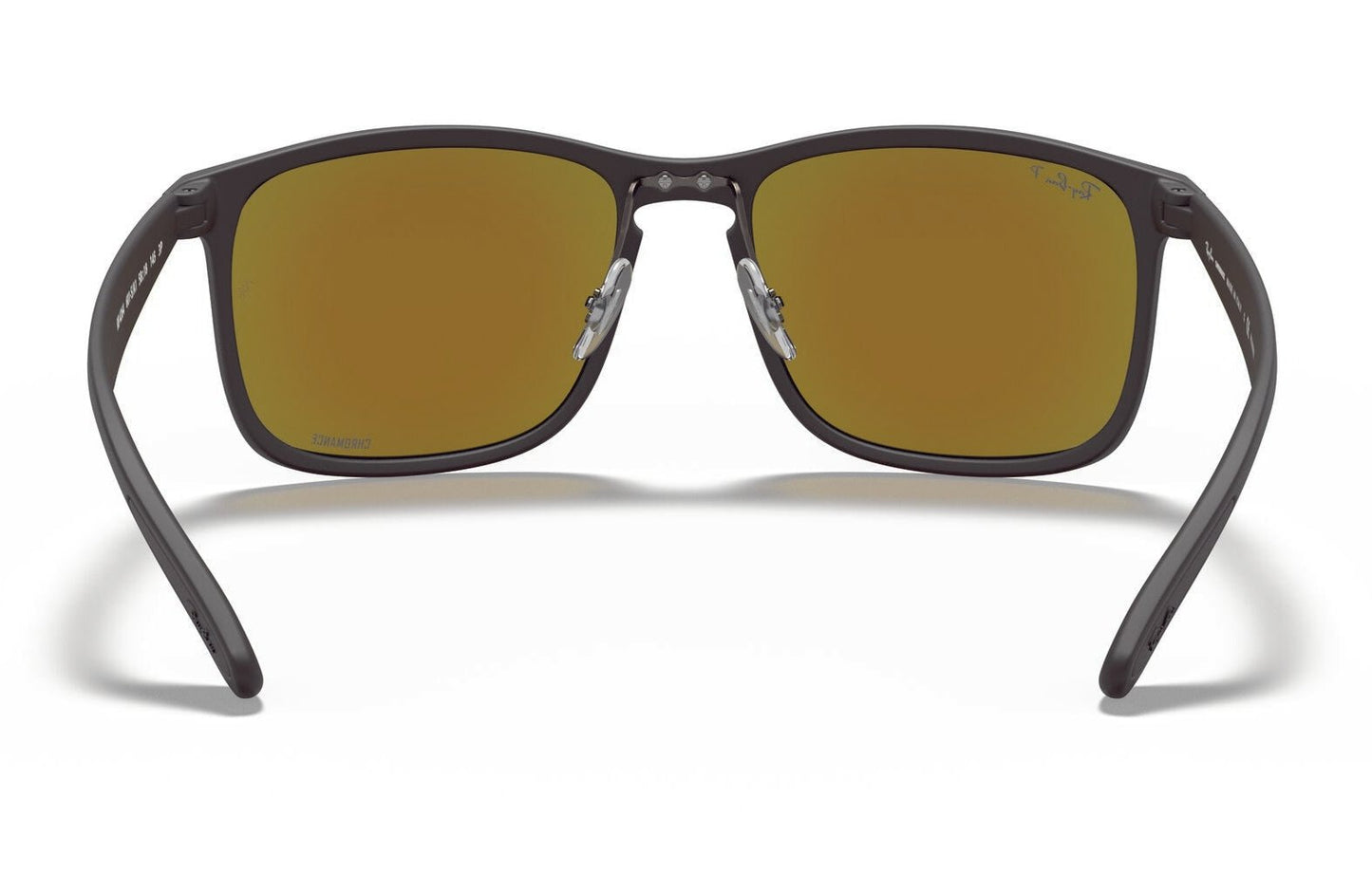 Ray-Ban 4264 Polarised Matte Black Blue Mirror (4264 601/SA1)