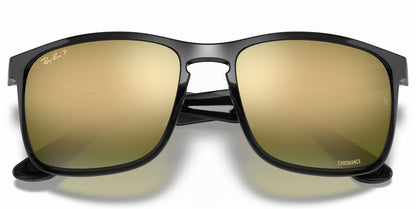 Ray-Ban 4264 Polarised+ Grey Green Gradient Mirror RB4264 876/6O (58)