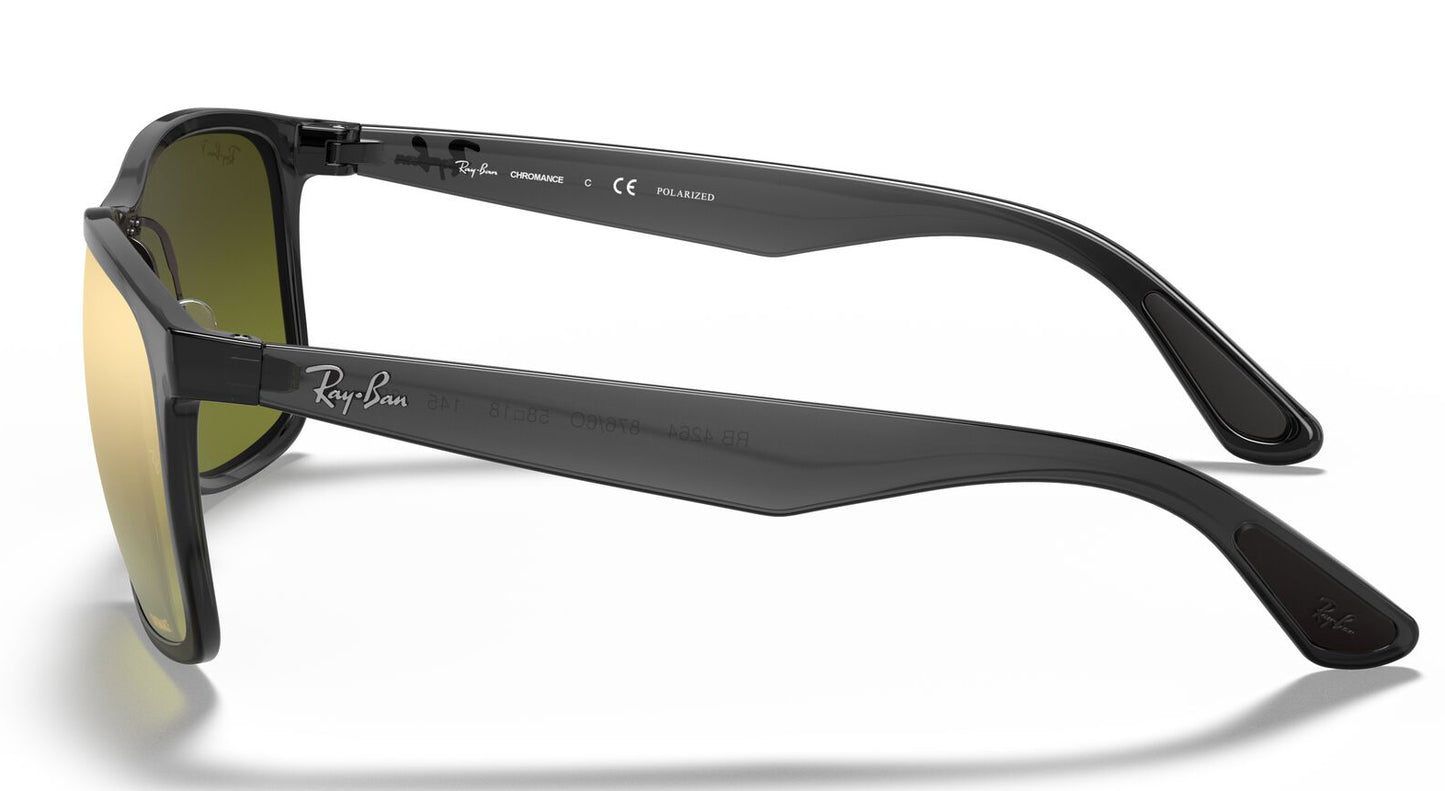 Ray-Ban 4264 Polarised+ Grey Green Gradient Mirror RB4264 876/6O (58)