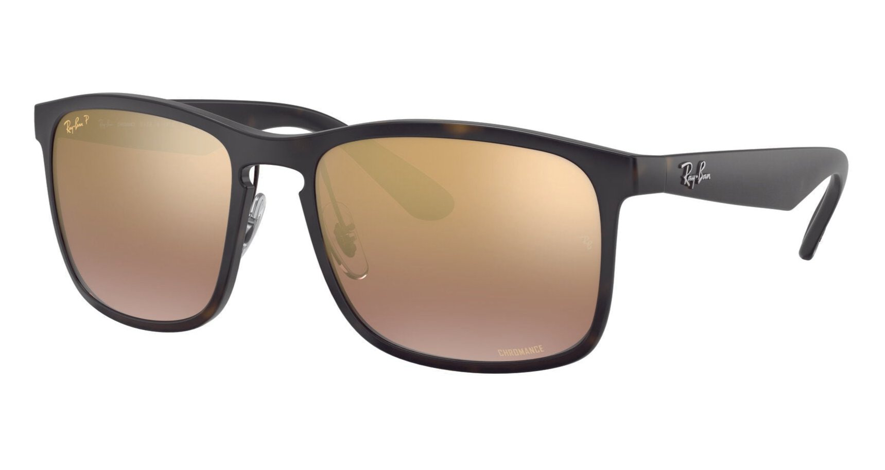 Ray-Ban 4264 Polarised Matte Havana Brown Mirror Gold (4264 894/6B)