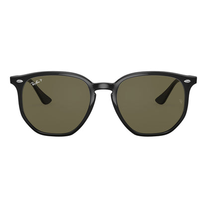Ray-Ban 4306 Polarised Black G-15 Green RB4306 601/9A (54)