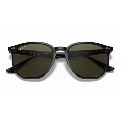 Ray-Ban 4306 Polarised Black G-15 Green RB4306 601/9A (54)