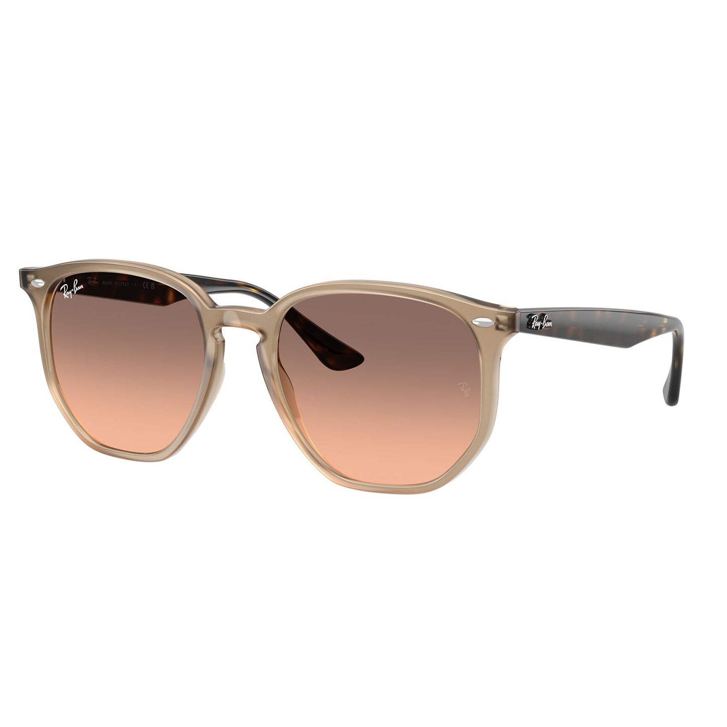 Ray-Ban 4306 Beige Pink Grey Gradient RB4306 678846 (54)