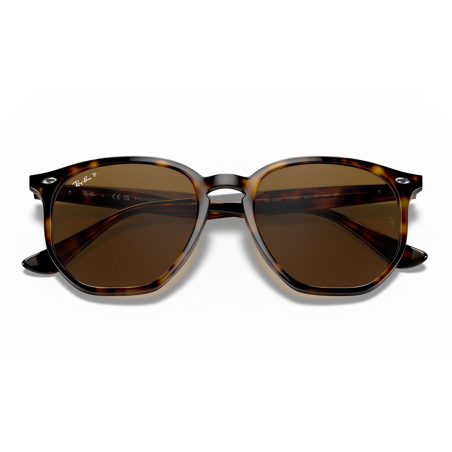 Ray-Ban 4306 Polarised Light Havana Brown RB4306 710/83 (54)