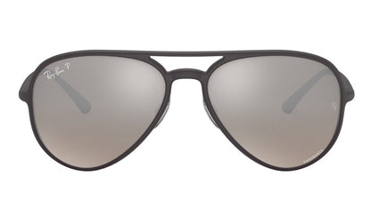 Ray-Ban 4320CH Polarised Matte Black Grey Mirror Silver (4320CH 601S5J)