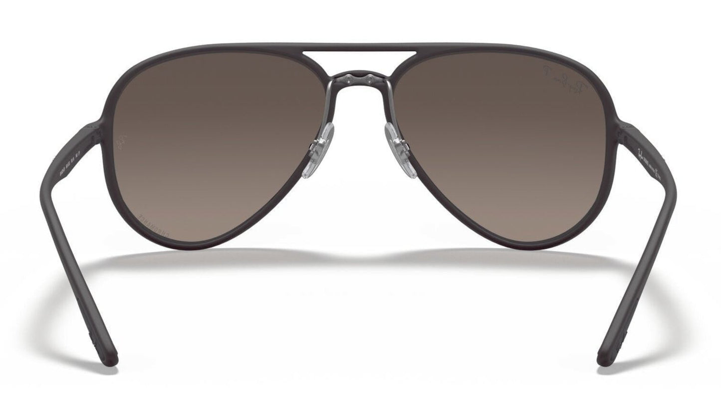 Ray-Ban 4320CH Polarised Matte Black Grey Mirror Silver (4320CH 601S5J)