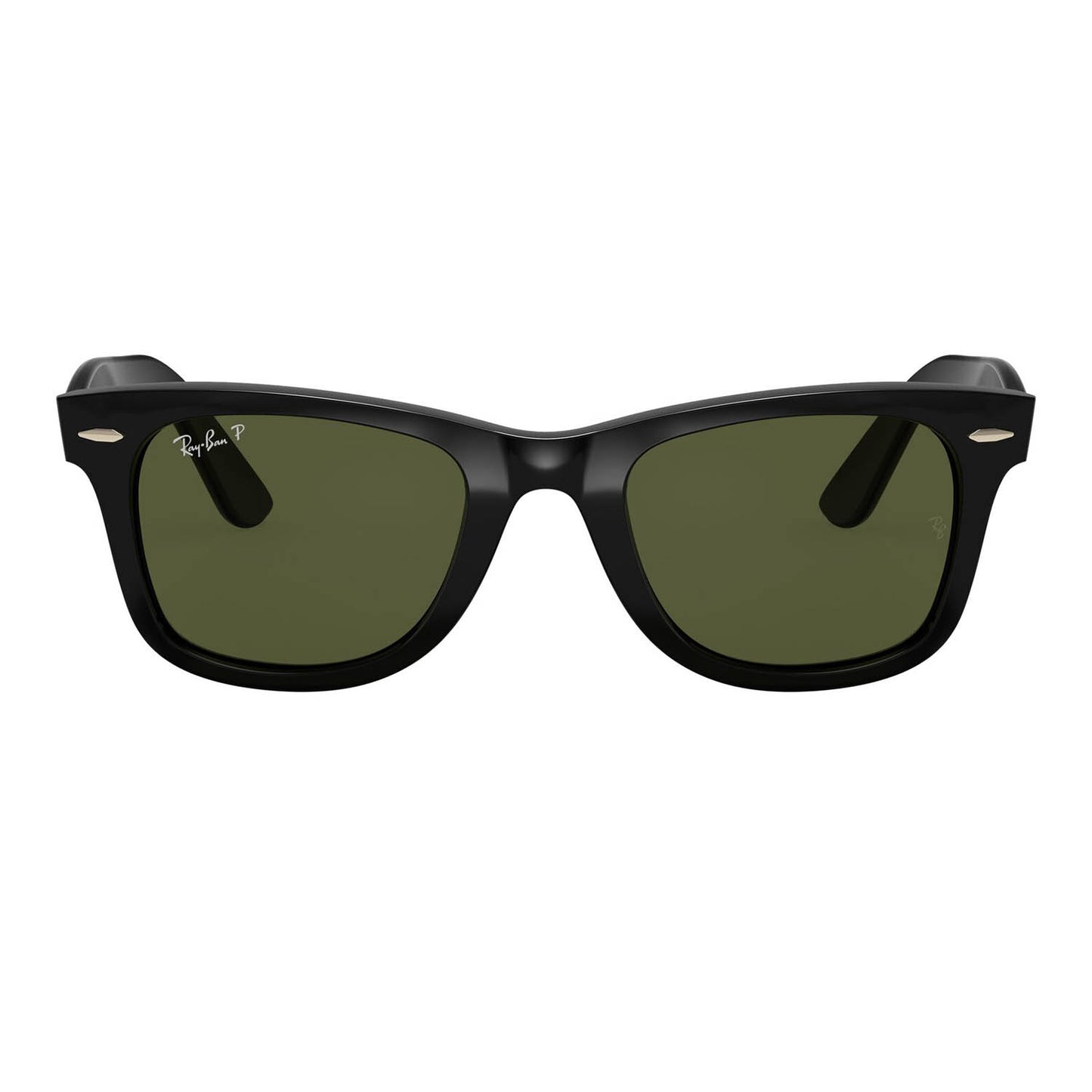 Ray-Ban 4340 Wayfarer Ease Polarised Black G-15 Green RB4340 601/58 (50)
