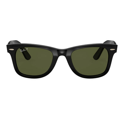 Ray-Ban 4340 Wayfarer Ease Polarised Black G-15 Green RB4340 601/58 (50)