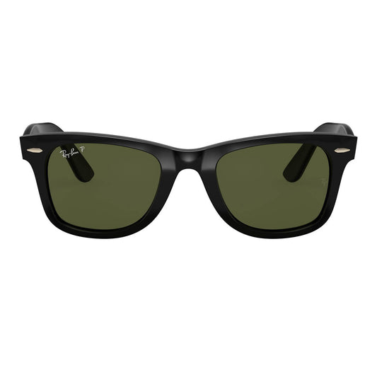 Ray-Ban 4340 Wayfarer Ease Polarised Black G-15 Green RB4340 601/58 (50)
