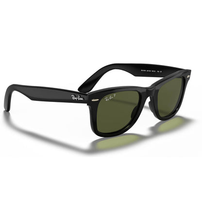 Ray-Ban 4340 Wayfarer Ease Polarised Black G-15 Green RB4340 601/58 (50)