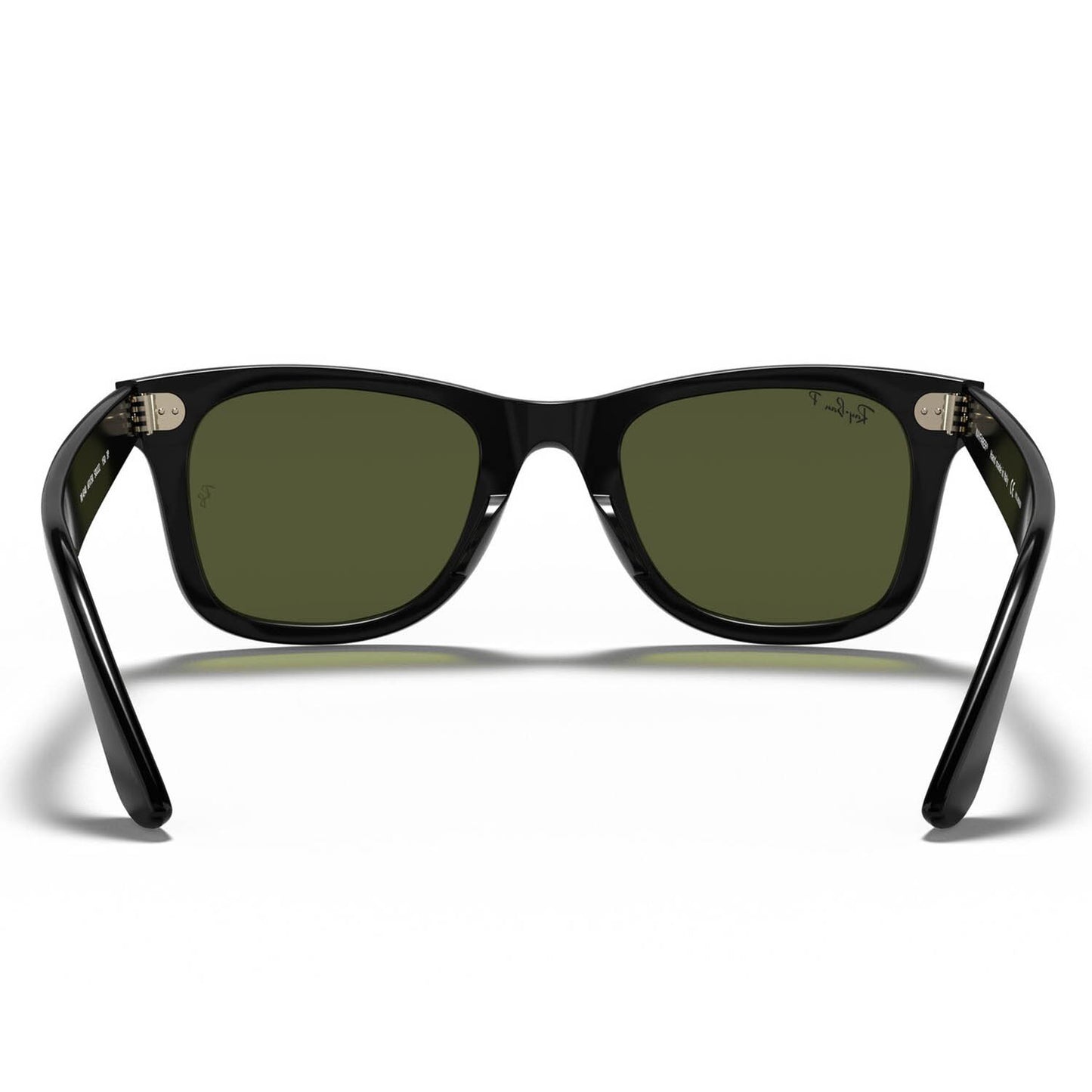 Ray-Ban 4340 Wayfarer Ease Polarised Black G-15 Green RB4340 601/58 (50)