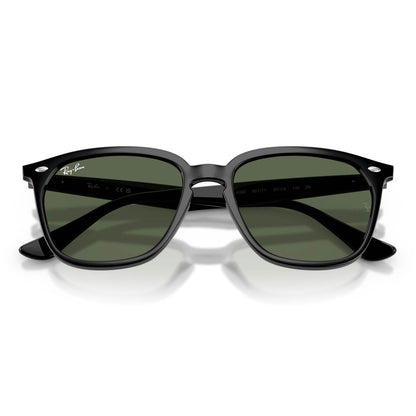 Ray-Ban 4362 Black Green RB4362 601/71 (55)