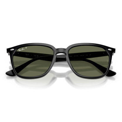 Ray-Ban 4362 Polarised Black G-15 Green RB4362 601/9A (55)