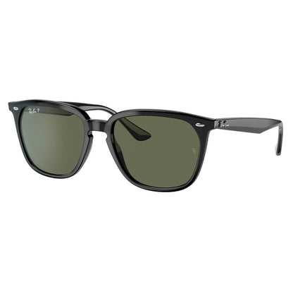 Ray-Ban 4362 Polarised Black G-15 Green RB4362 601/9A (55)