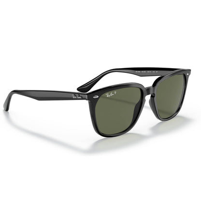 Ray-Ban 4362 Polarised Black G-15 Green RB4362 601/9A (55)