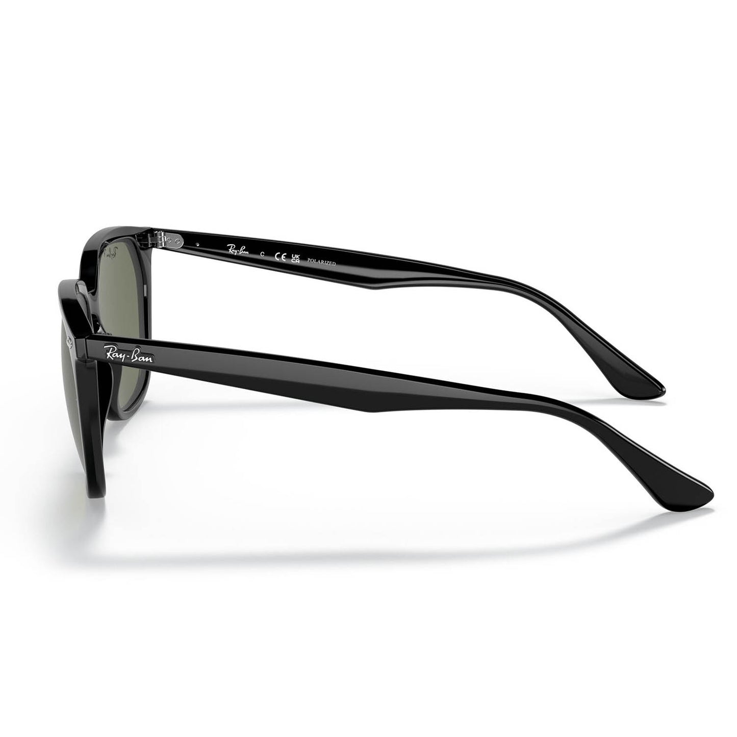 Ray-Ban 4362 Polarised Black G-15 Green RB4362 601/9A (55)