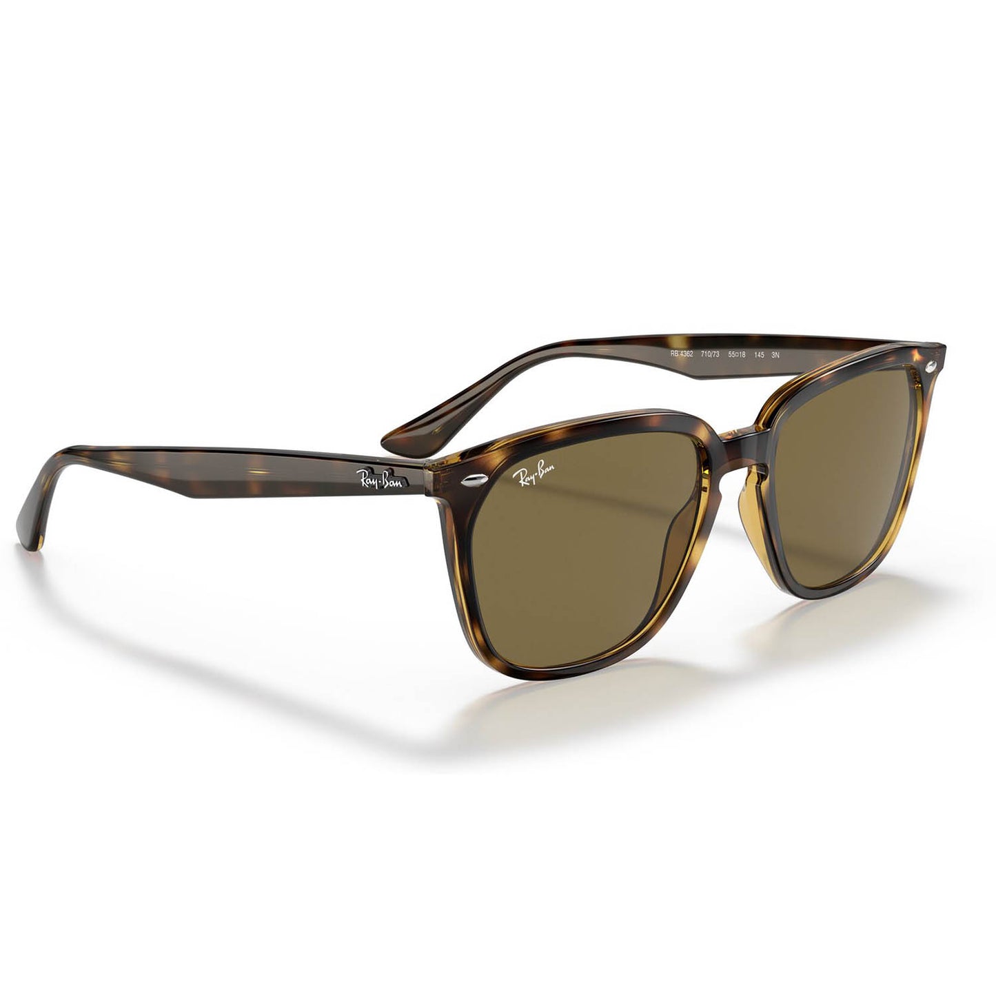 Ray-Ban 4362 Havana Dark Brown RB4362 710/73 (55)