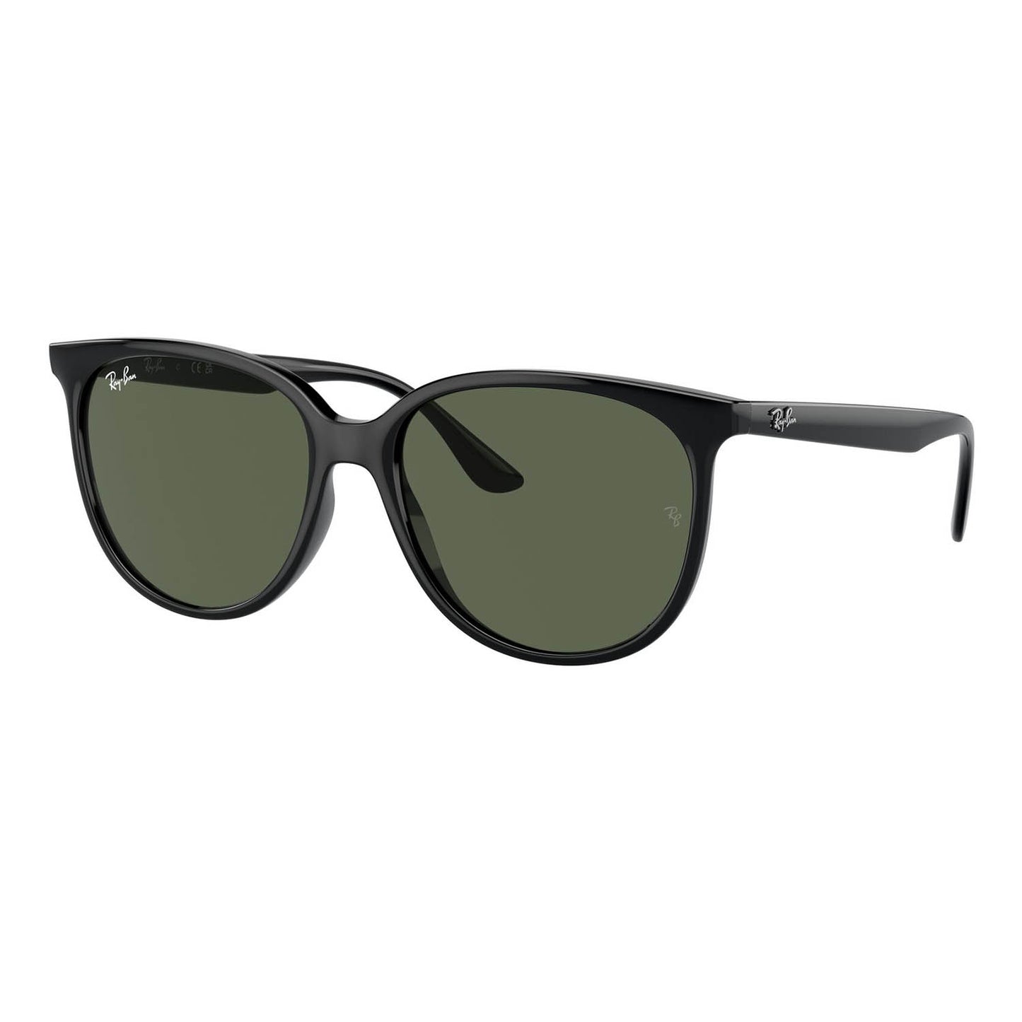 Ray-Ban 4378 Black Dark Green RB4378 601/71 (54)