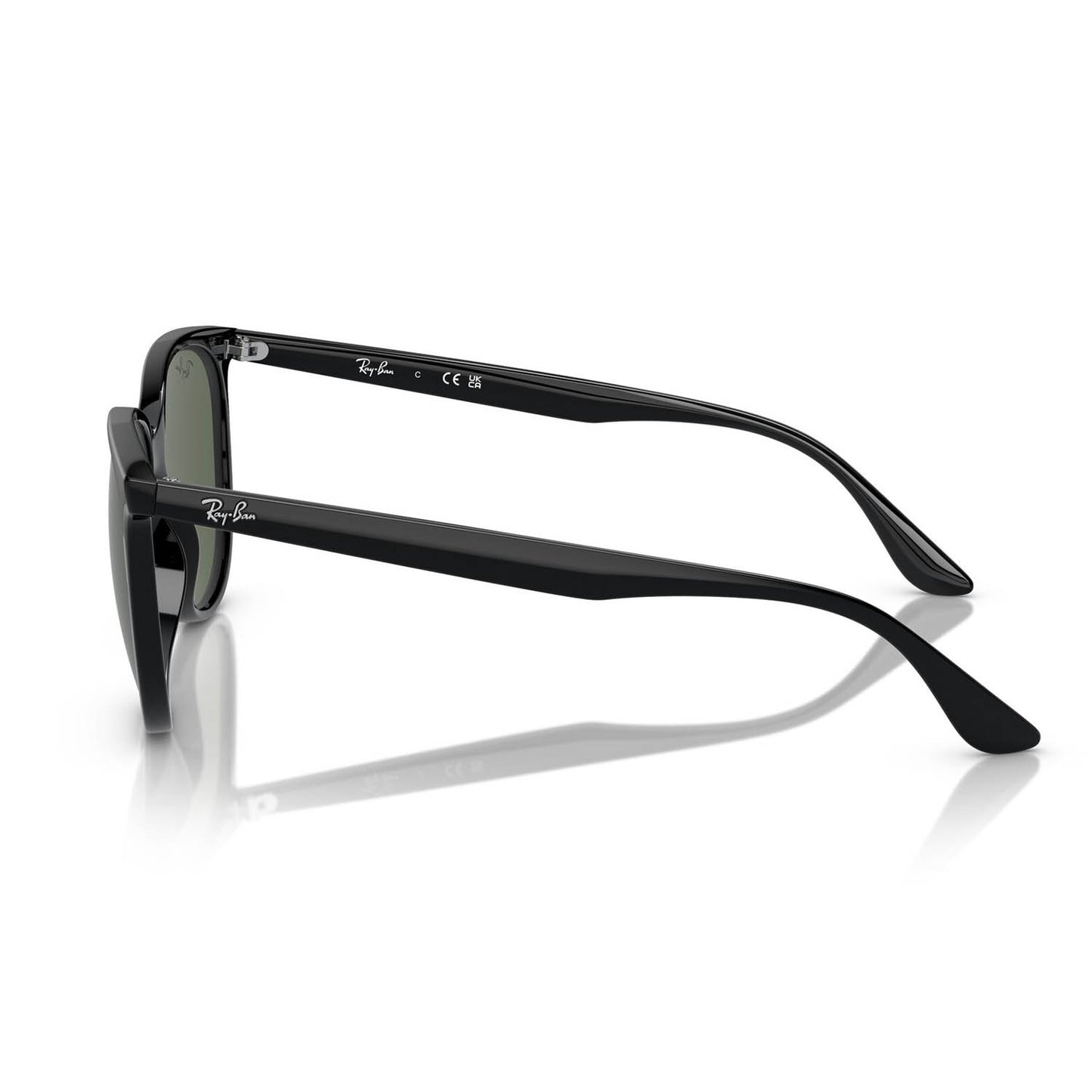Ray-Ban 4378 Black Dark Green RB4378 601/71 (54)