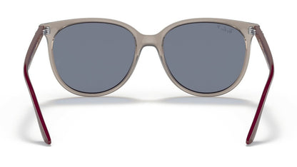 Ray-Ban 4378 Polarised Transparent Grey Dark Blue (4378 65722V)