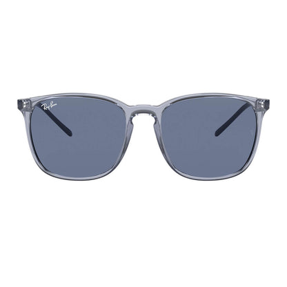 Ray-Ban 4387 Transparent Blue Dark Blue RB4387 639980 (56)
