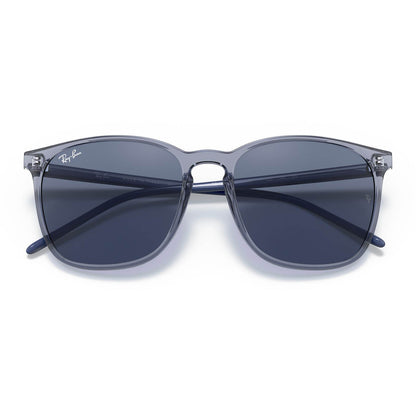 Ray-Ban 4387 Transparent Blue Dark Blue RB4387 639980 (56)