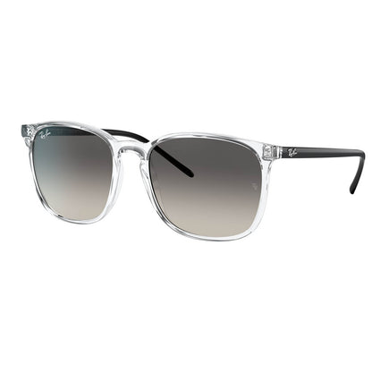 Ray-Ban 4387 Transparent Grey Gradient RB4387 647711 (56)
