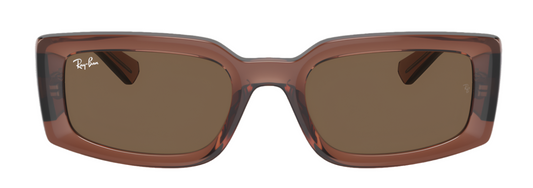Ray-Ban 4395 Kiliane Transparent Brown Dark Brown RB4395 667873 (54)