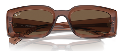 Ray-Ban Kiliane 4395 Transparent Brown Dark Brown  (4395 667873)
