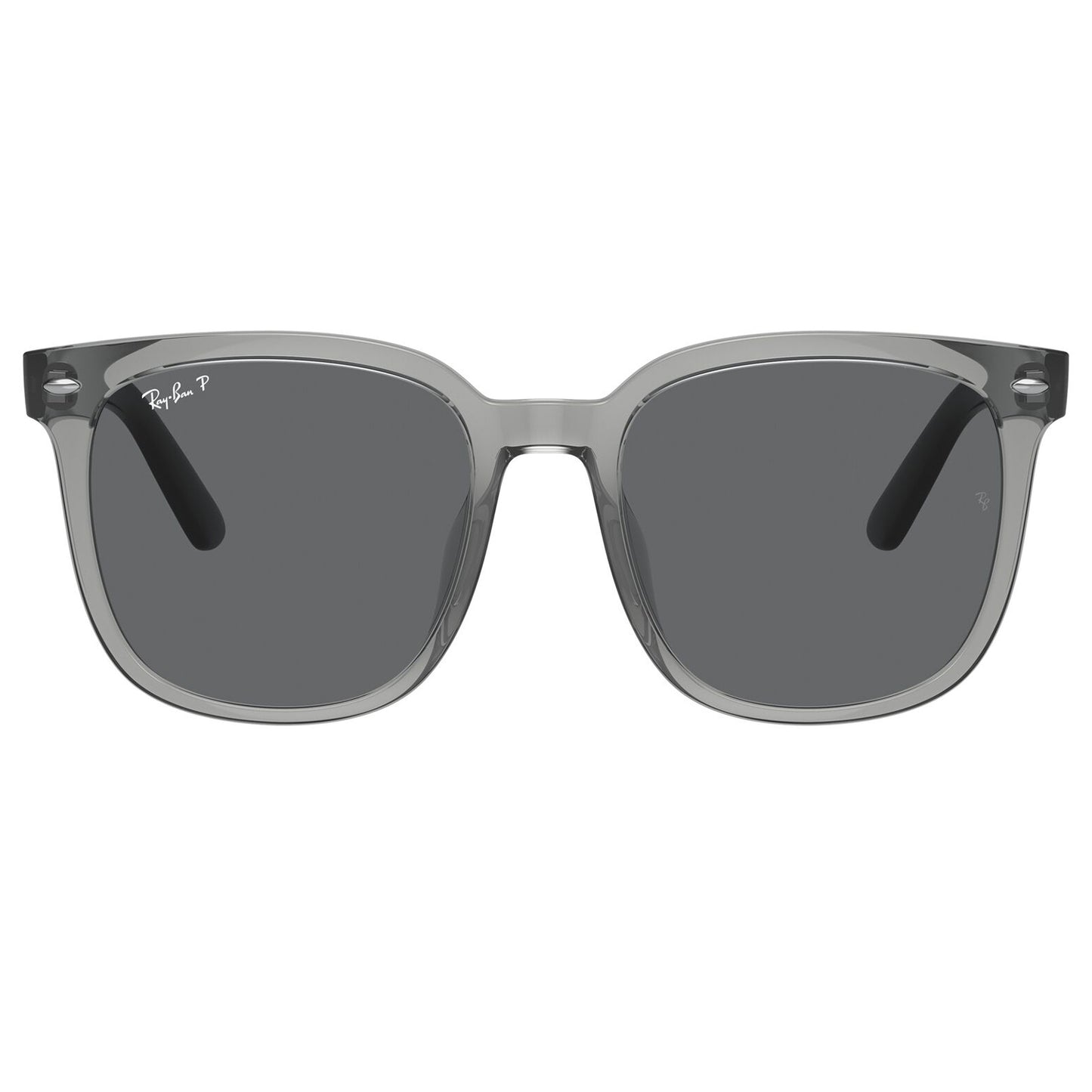 Ray-Ban 4401D Polarised Transparent Grey Dark Grey RB4401D 659981 (55)