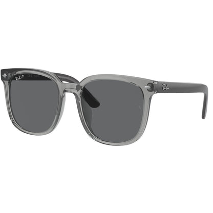 Ray-Ban 4401D Polarised Transparent Grey Dark Grey RB4401D 659981 (55)
