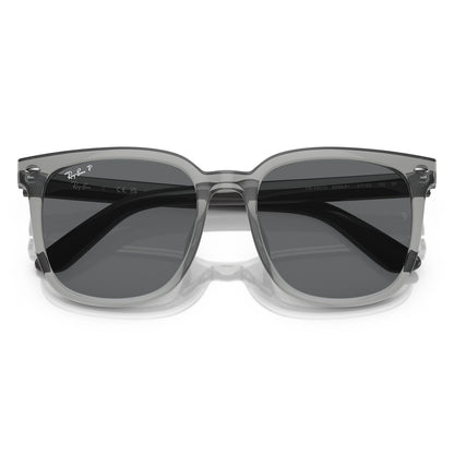 Ray-Ban 4401D Polarised Transparent Grey Dark Grey RB4401D 659981 (55)