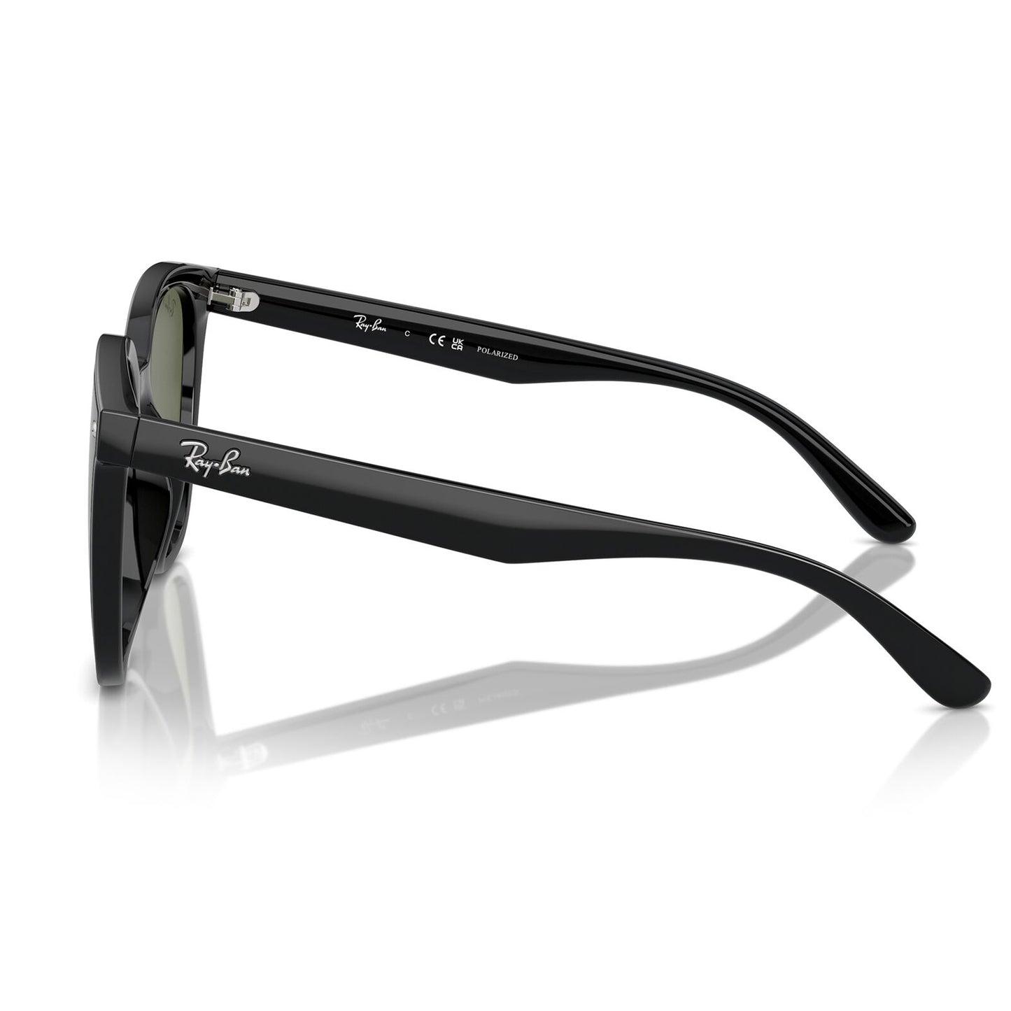 Ray-Ban 4423D Polarised Black Dark Green RB4423D 601/9A (66)