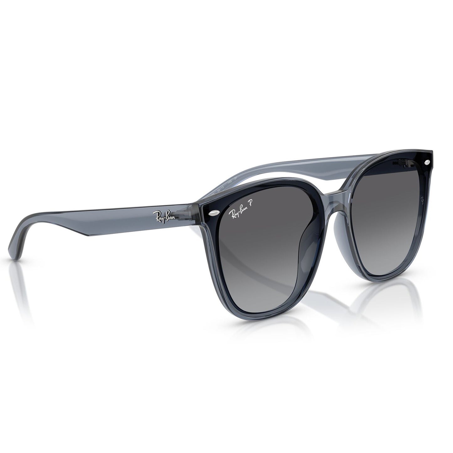 Ray-Ban 4423D Polarised Dark Transparent Blue Grey Gradient RB4423D 6592T3 (66)
