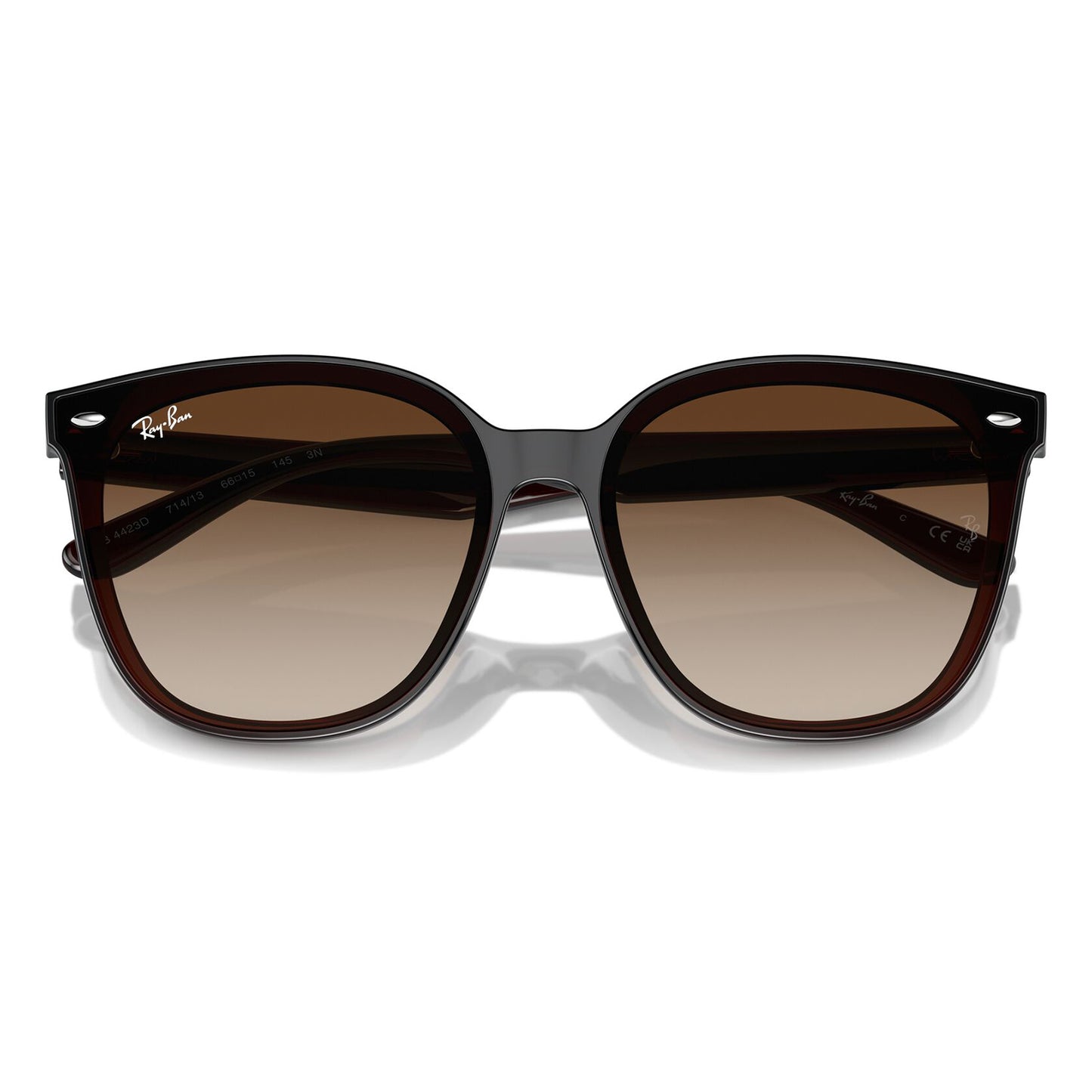 Ray-Ban 4423D Transparent Brown Brown Gradient RB4423D 714/13 (66)