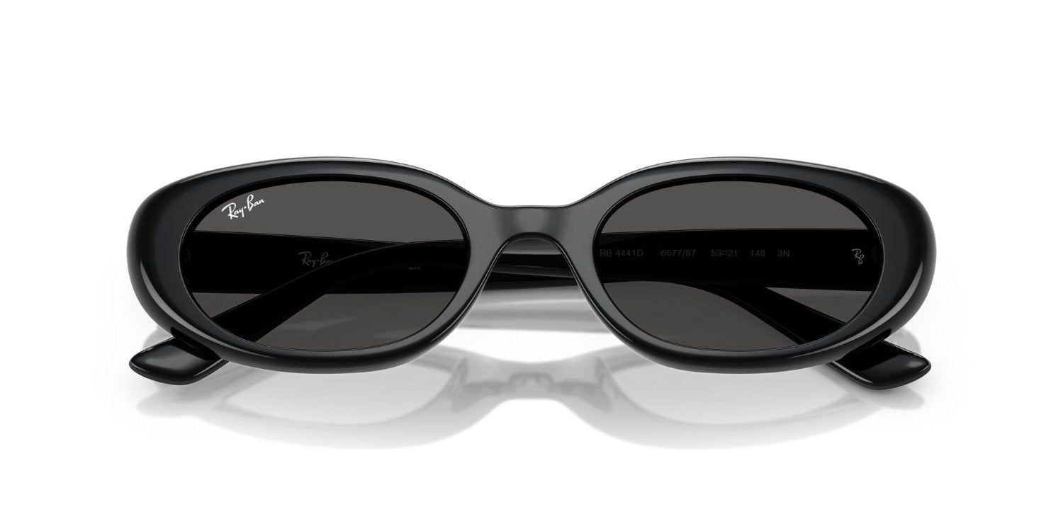 Ray-Ban 4441D Black Dark Grey RB4441D 667787 (53) – Great Southern